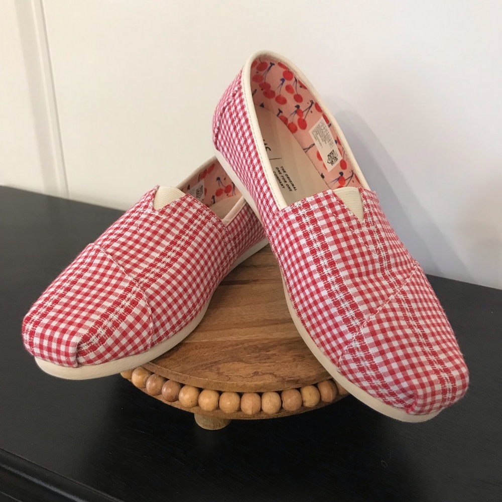 REDUCED TOMS CLASSIC CHERRY TOMATO GINGHAM